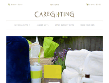 Tablet Screenshot of caregifting.com